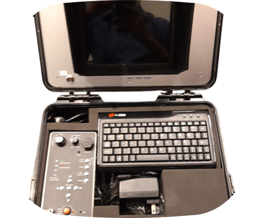 Robotic Thickness Scanning Tool Vertiscan, Probe for CUI Corrosion